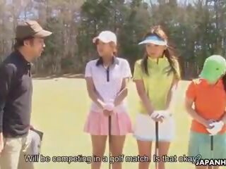 Asiatico golf puttana prende scopata su il ninth foro: porno 2c | youporn