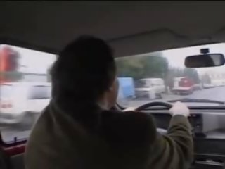 Franska asiatiskapojke hitchhiker körd och analized