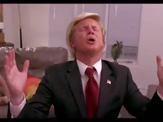 Trump's Bigger Button, Free Funny Porn Video f1
